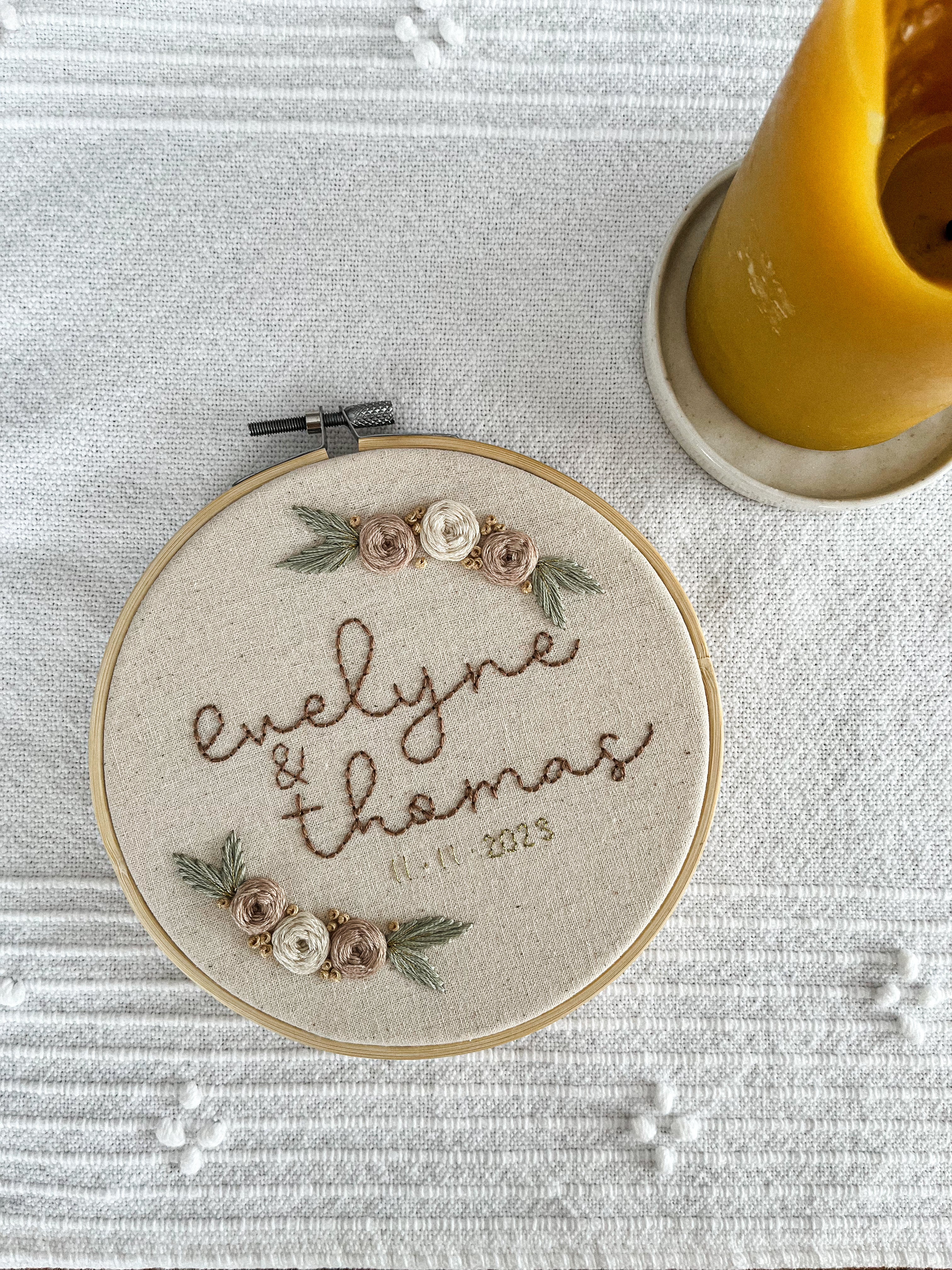 Broderie de mariage