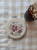 Broderie florale - Rosée