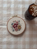 Broderie florale - Colorée