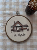Maison brodée
