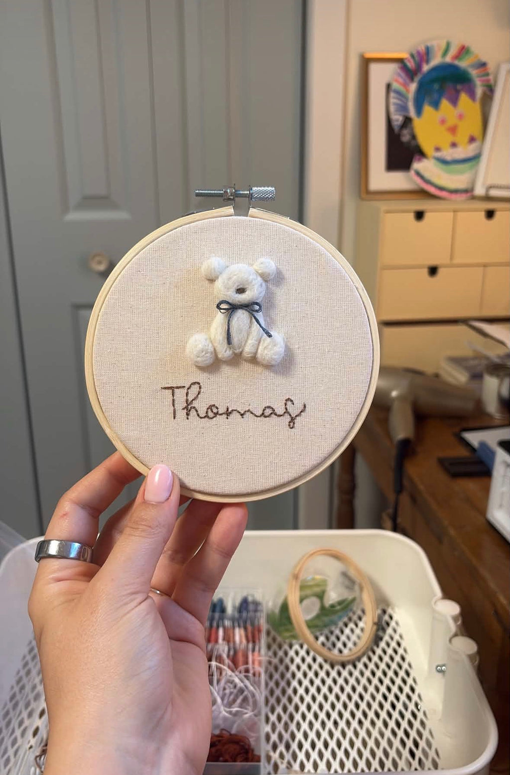 Feutrine avec prénom
