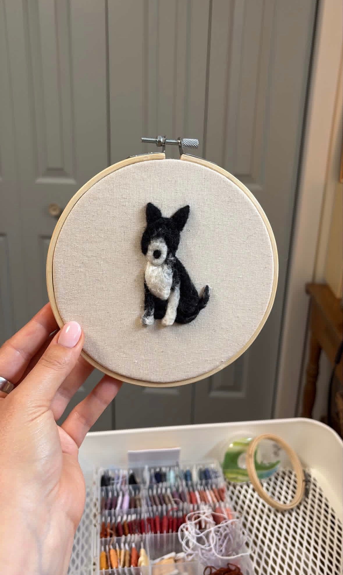 Feutrine SANS prénom avec OU sans petites broderies