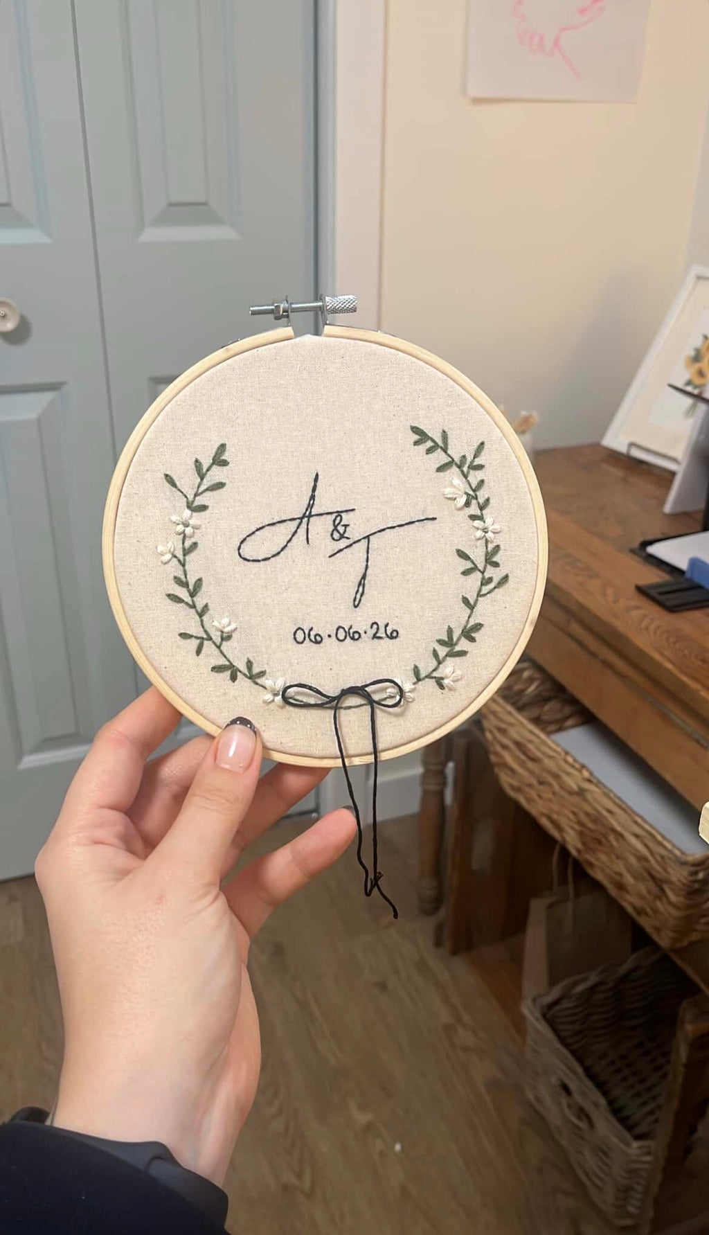 Broderie de mariage