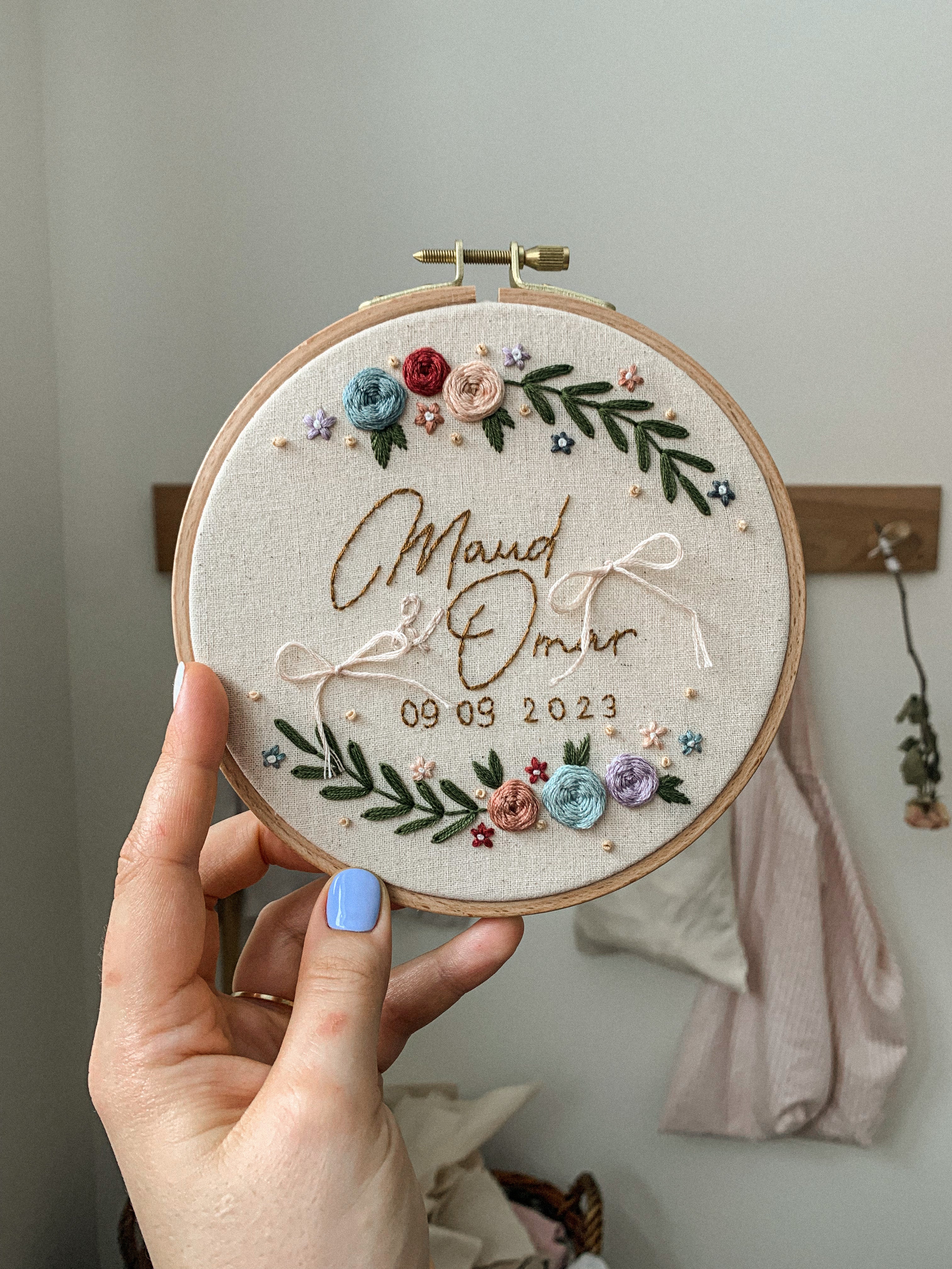 Broderie de mariage